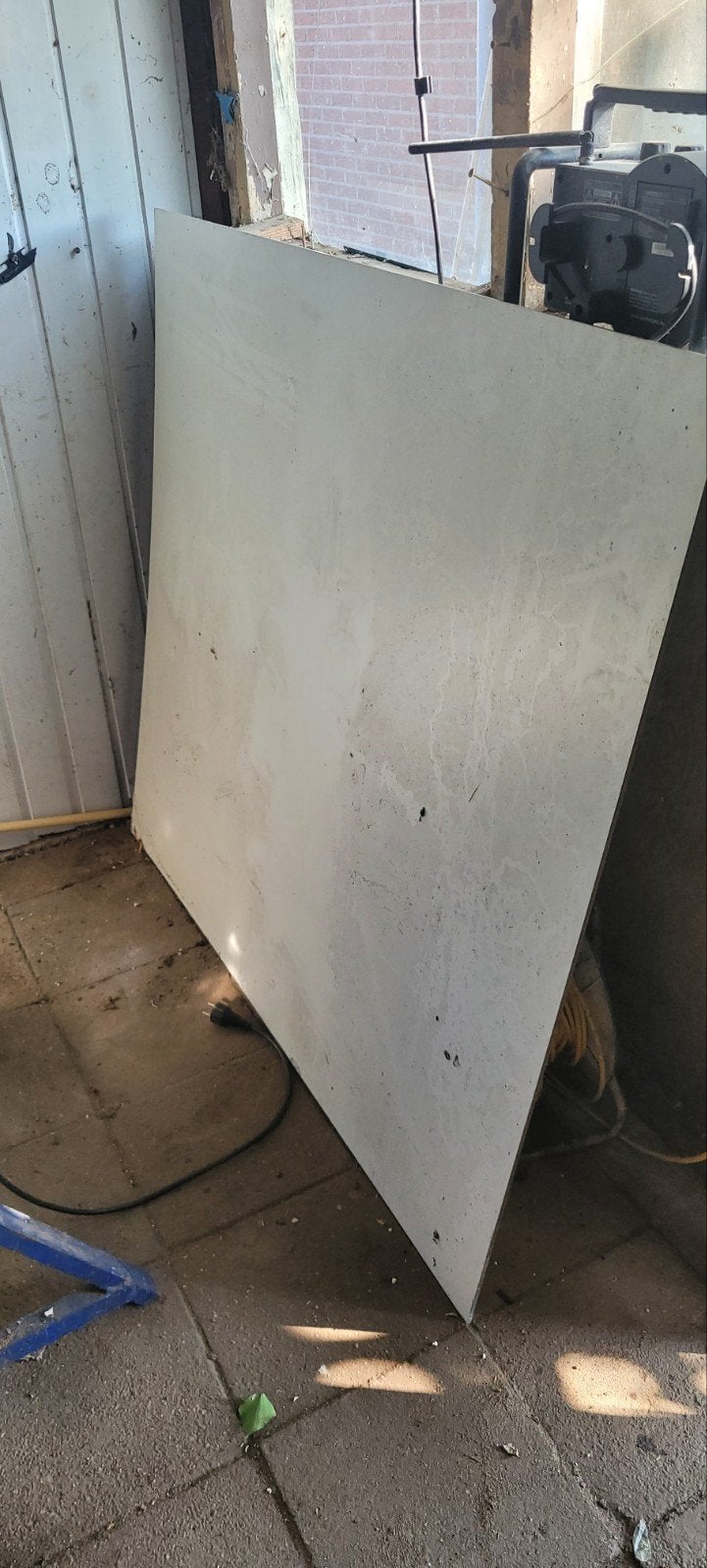 Trespa plaat 130x116 cm, Ophalen of Verzenden, Gebruikt, HPL, Minder dan 20 mm