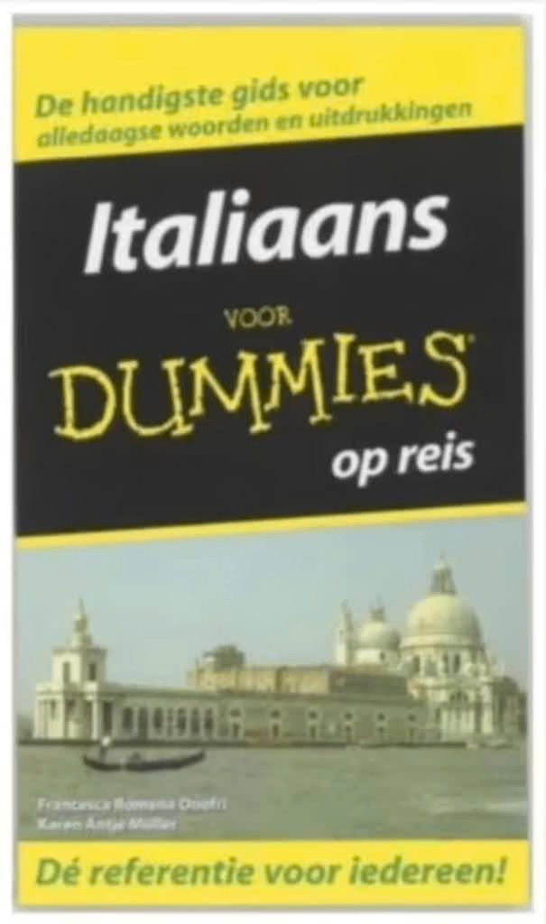 Italiaans voor Dummies op reis, Ophalen of Verzenden, Zo goed als nieuw