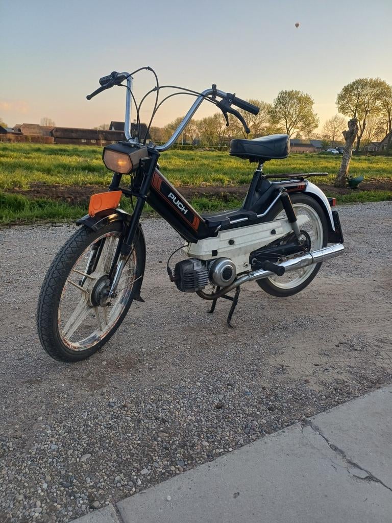 Puch Maxi City 25 met blauw kenteken, Ophalen, Gebruikt, Maximaal 45 km/u, 1 versnellingen