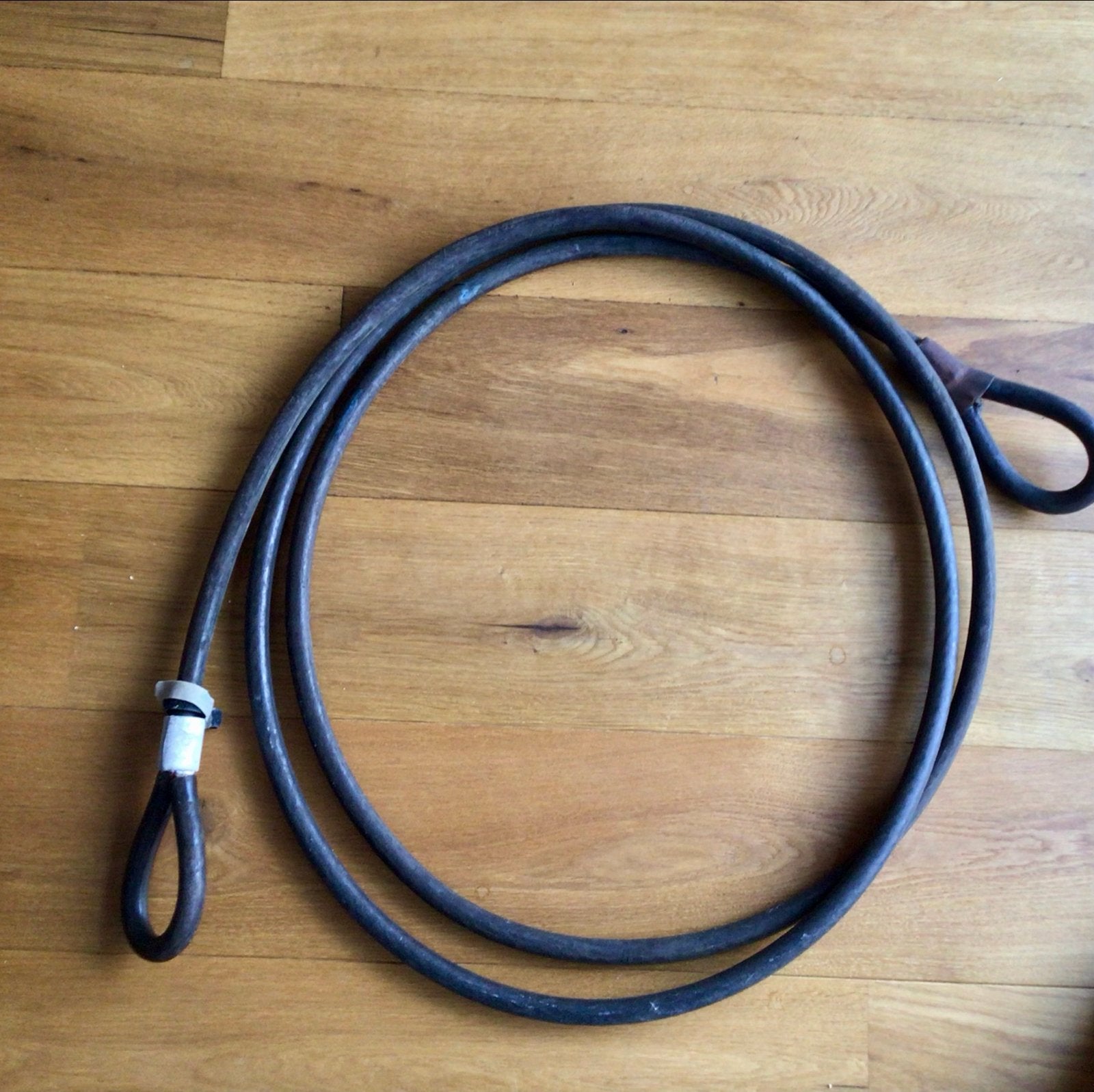 Zware kwaliteit staalkabel met lussen, kabelslot, Ophalen of Verzenden, Zeilboot of Motorboot