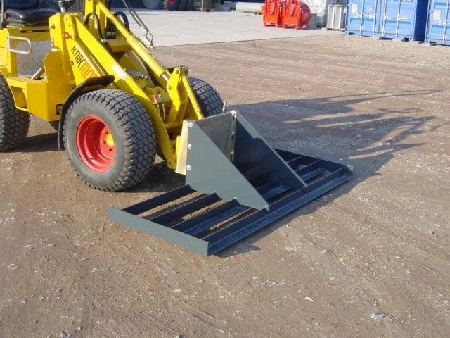 Knikmops Egalisatieframe vlakraam 2 meter, Zakelijke goederen, Wiellader of Shovel