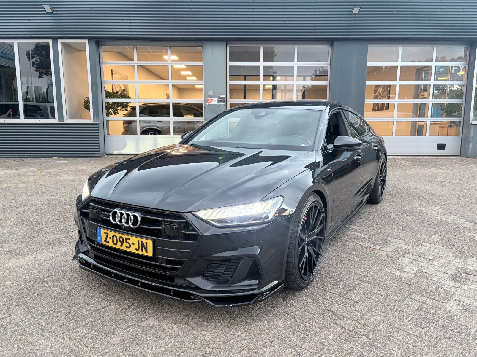 Audi A7 55 Tfsi Quattro 360/B&O/PANO, Auto's, Zwart, 2995 cc, 2000 kg, Vierwielaandrijving