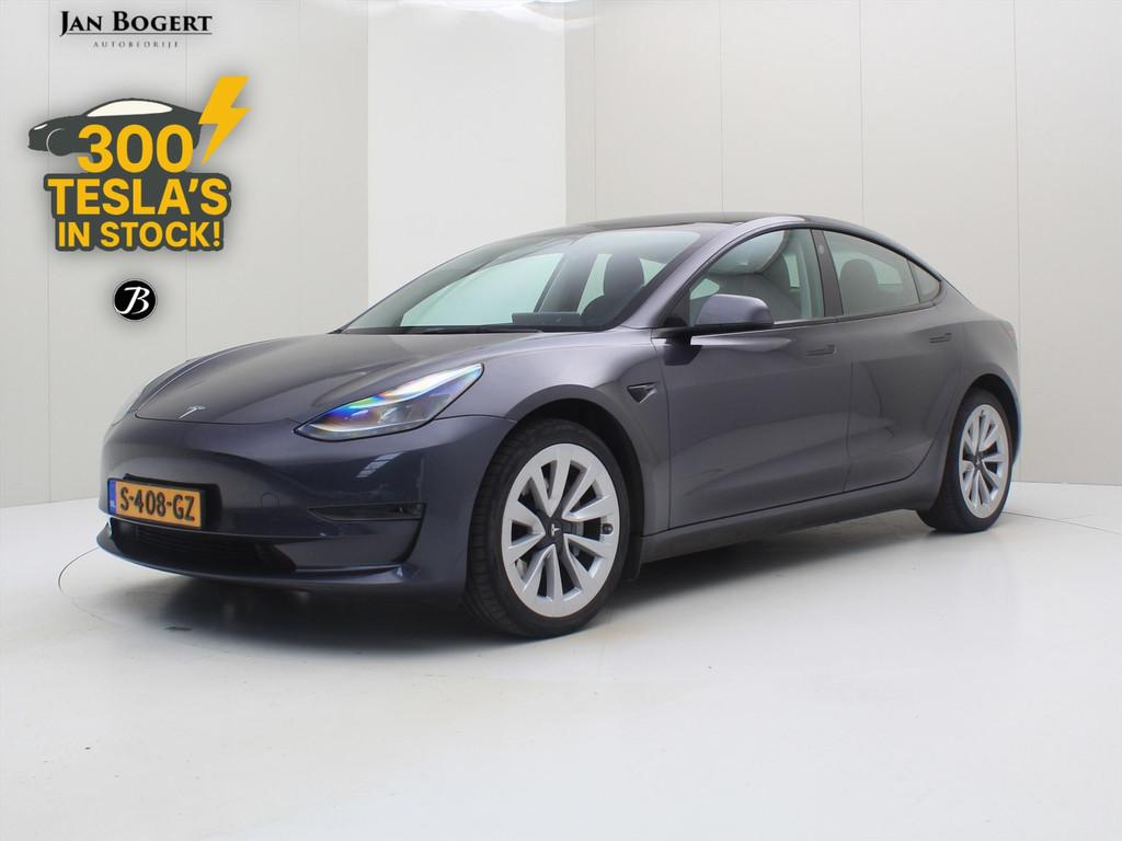 Tesla Model 3 Long-Range AWD 351pk 75 kWh UPGRADE 95% SoH [, Auto's, Tesla, Bedrijf, Te koop, Model 3, 4x4, ABS, Achteruitrijcamera
