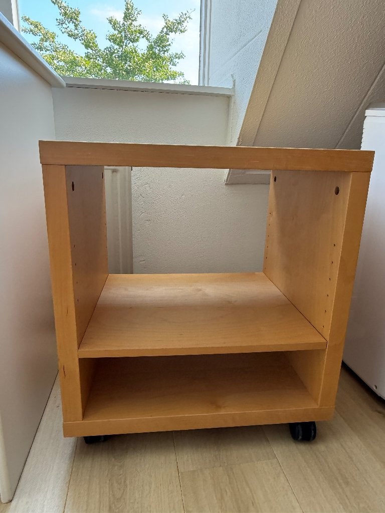 Rol kastje hout, Huis en Inrichting, Kasten | Overige, Ophalen, Gebruikt