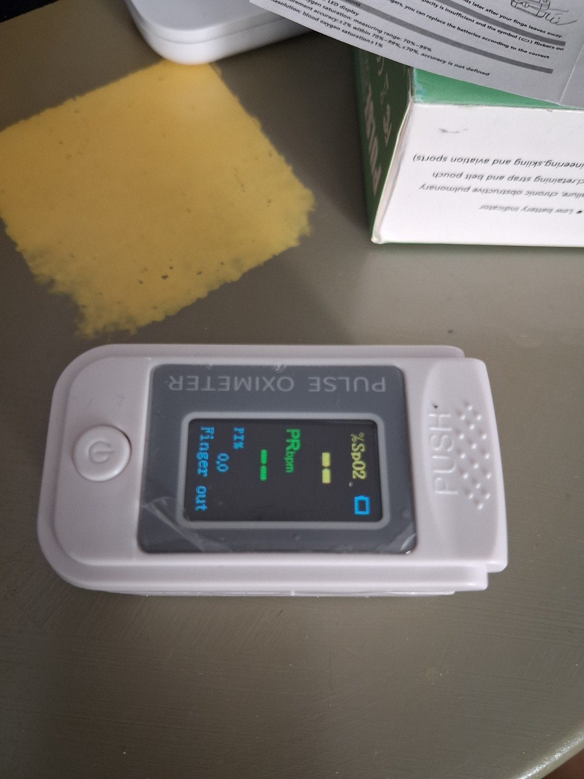 Vingertop Pulsoximeter LK89 - Meet Zuurstof en Hartsla, Ophalen of Verzenden, Nieuw, Overige typen