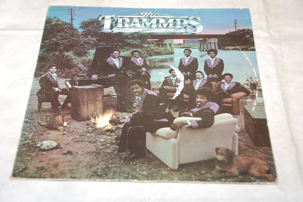 Trammps – Where The Happy People Go LP Vinyl, Cd's en Dvd's, Vinyl | R&B en Soul, Gebruikt, 1970 - 1979, 12 inch, Soul of Nu Soul