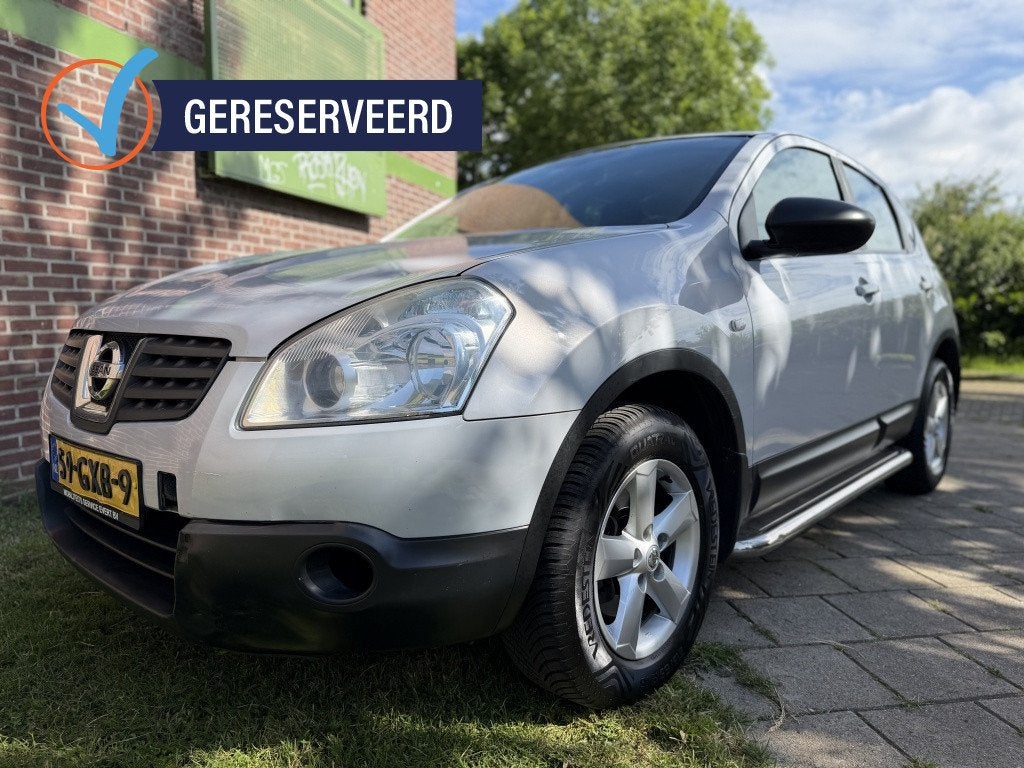 Nissan QASHQAI 1.6 Acenta*2008*Ecc|Cruise|Bull-bar|T-haak, 1272 kg, Gebruikt, 4 cilinders, Origineel Nederlands