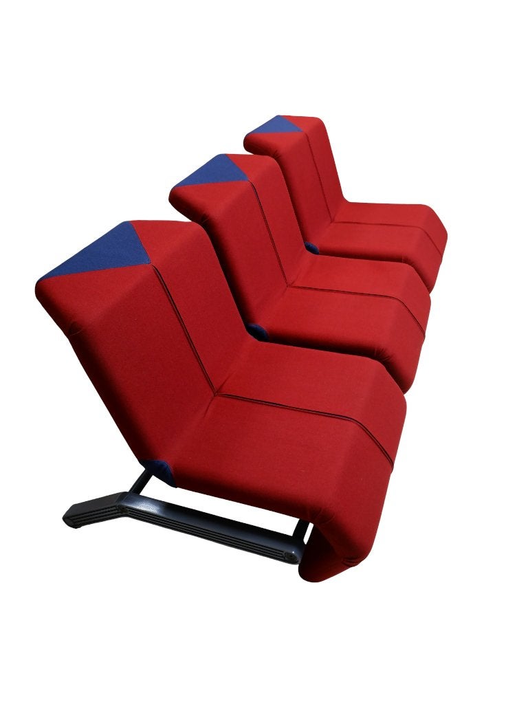 Artifort 3 zits bank van Thierry Belt, jaren 80, Huis en Inrichting, Ophalen, Gebruikt, 150 tot 200 cm, 75 tot 100 cm