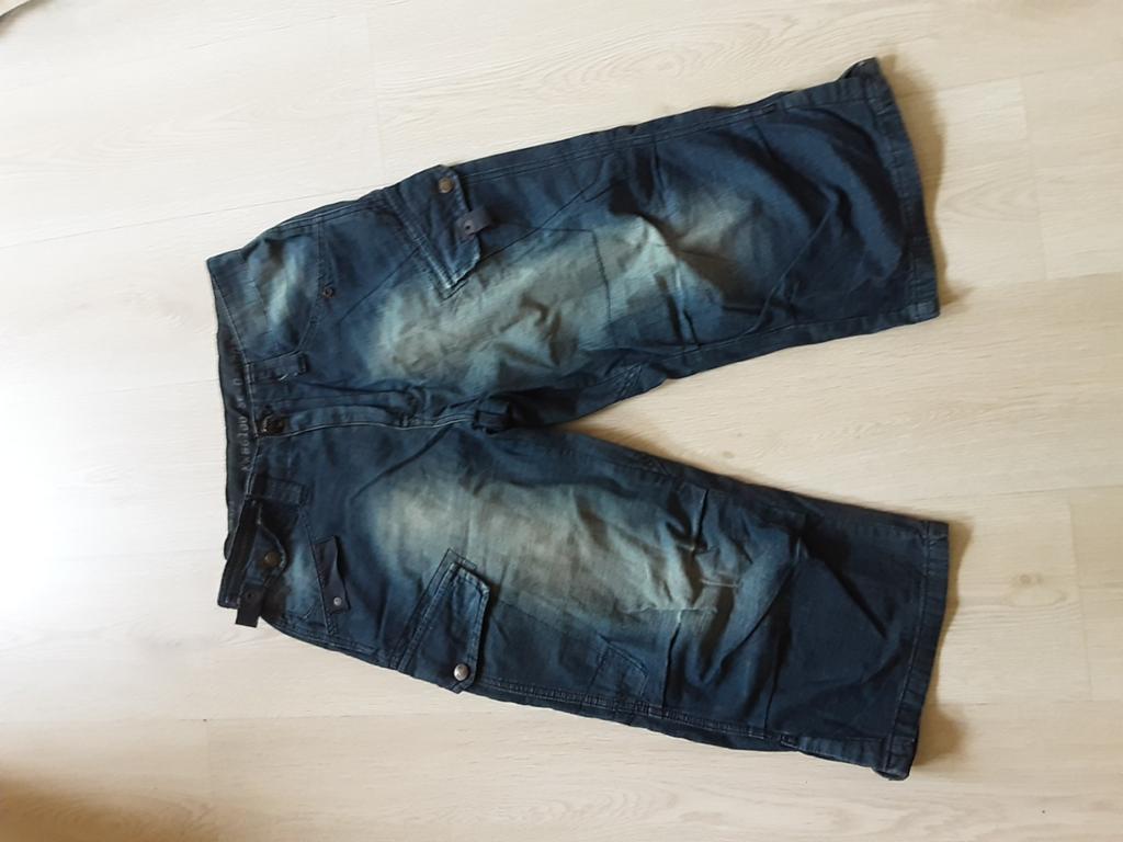 G-Star driekwart jeans, Ophalen, Zo goed als nieuw, Blauw, W33 - W34 (confectie 48/50)