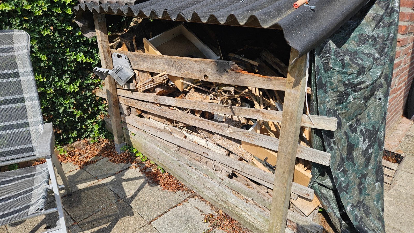 Gratis restpartij hout, Minder dan 3 m³, Ophalen, Overige houtsoorten