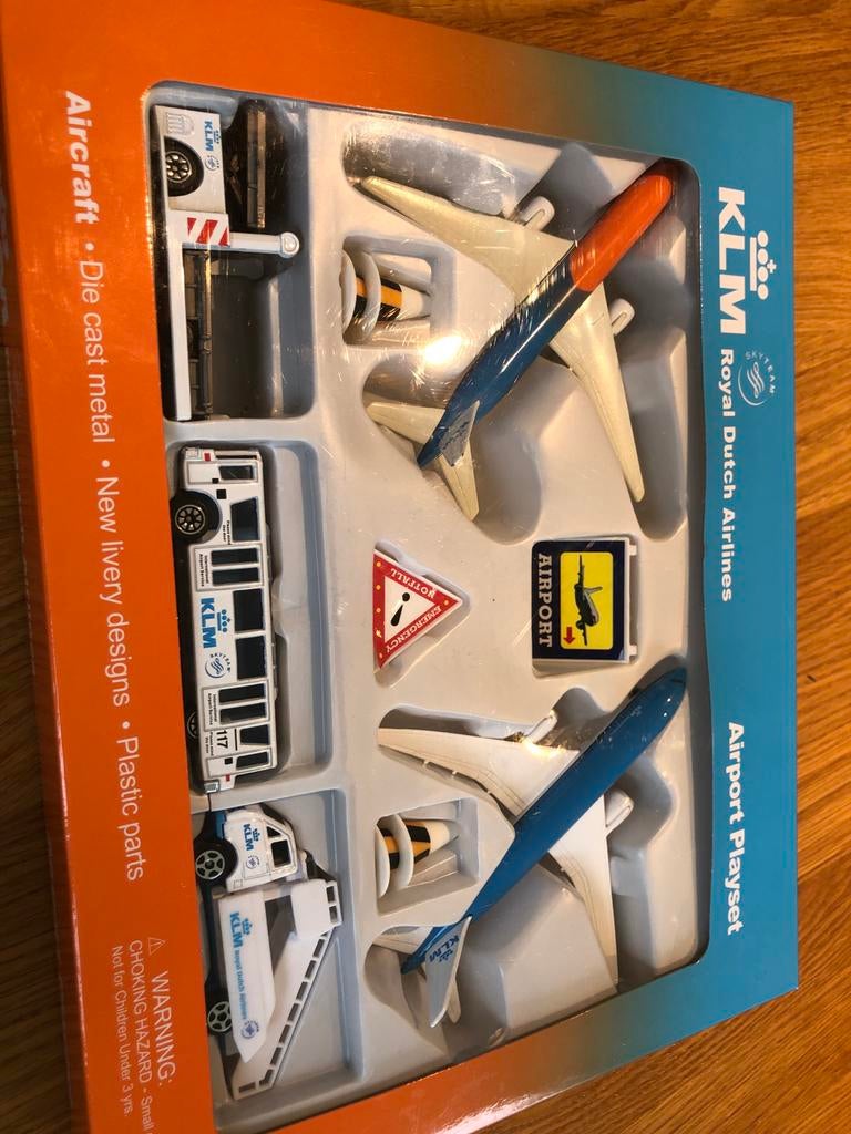 KLM Royal Dutch Airlines Airport Playset - Vliegtuigjes, Verzamelen, Ophalen of Verzenden, Zo goed als nieuw