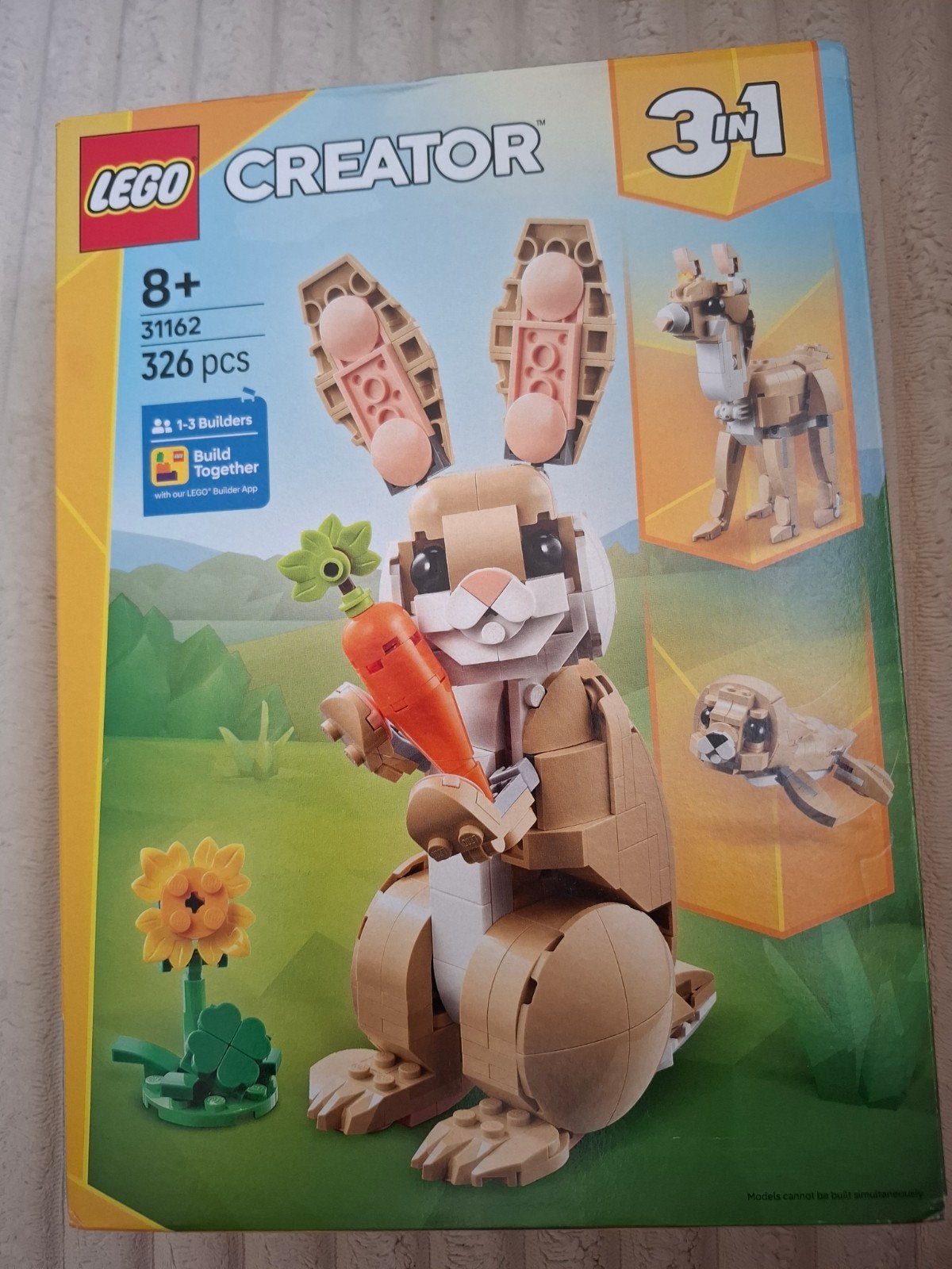 LEGO Creator 3-in-1 Konijn (31162) - Nieuw in doos, Inclusief doos, Lego, Nieuw, Ophalen of Verzenden