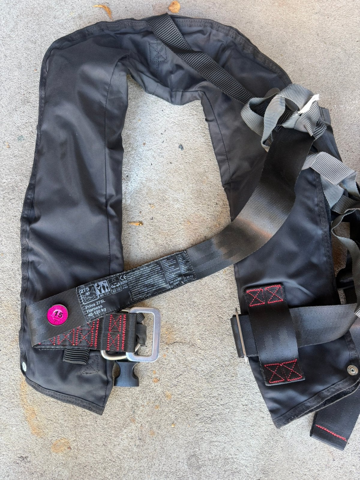 Redvest secumar priva 275L, Watersport en Boten, Ophalen of Verzenden, Zo goed als nieuw