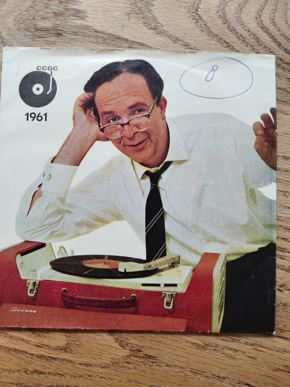 Wim Kan & Toon Hermans - Premieplaat 1961 (Single), Ophalen of Verzenden, Gebruikt, Humor en Cabaret