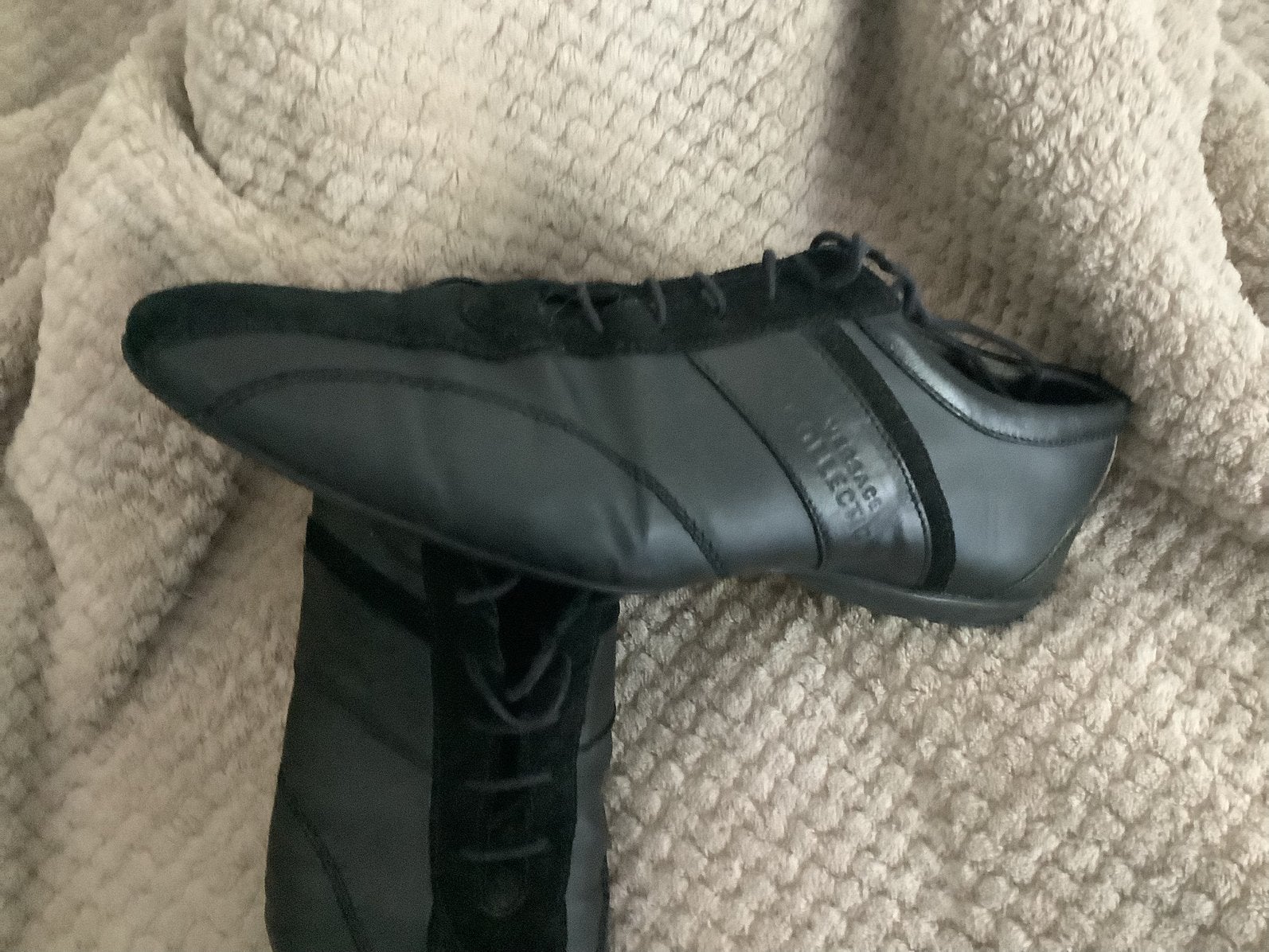 Versace Collections schoenen maat 43 kleur zwart, Zwart, Ophalen of Verzenden, Sneakers of Gympen, Zo goed als nieuw