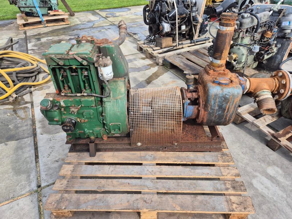 Lister met BBA waterpomp, Ophalen of Verzenden, Dieselmotor