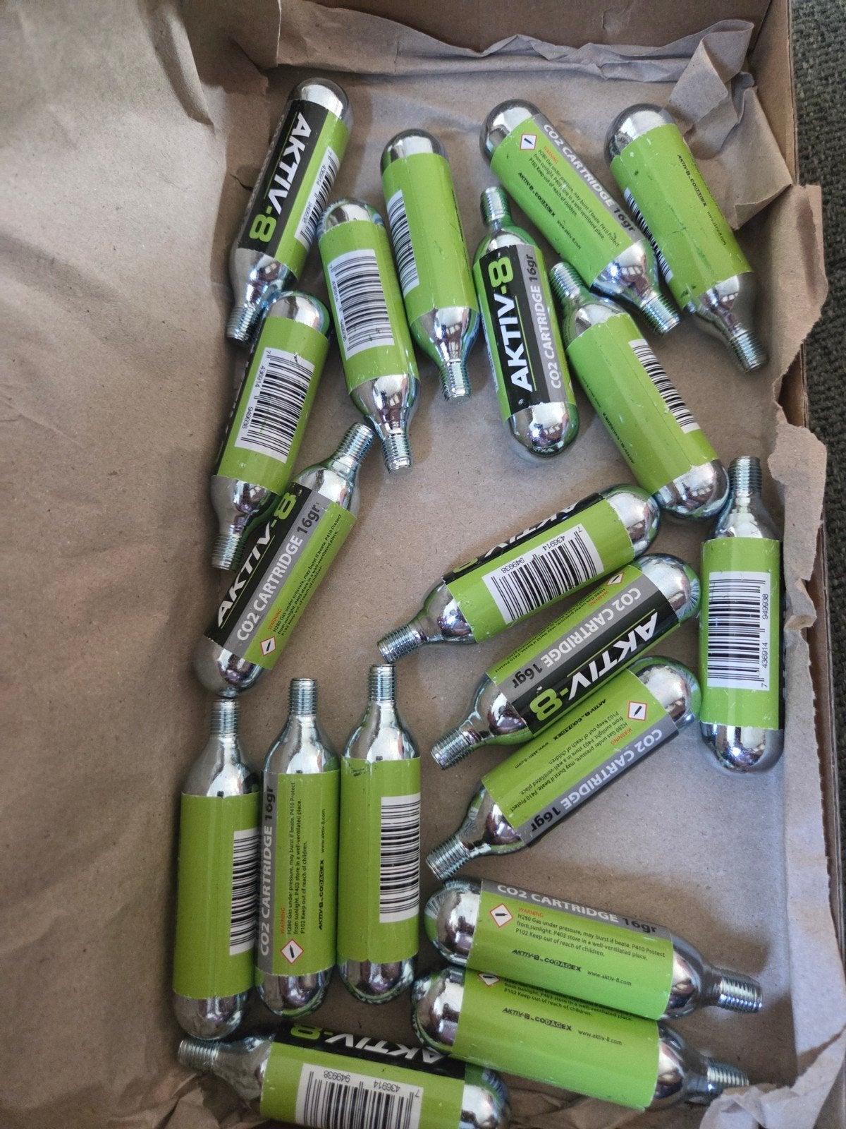 Co2 patronen 16 gr, Ophalen of Verzenden, Nieuw