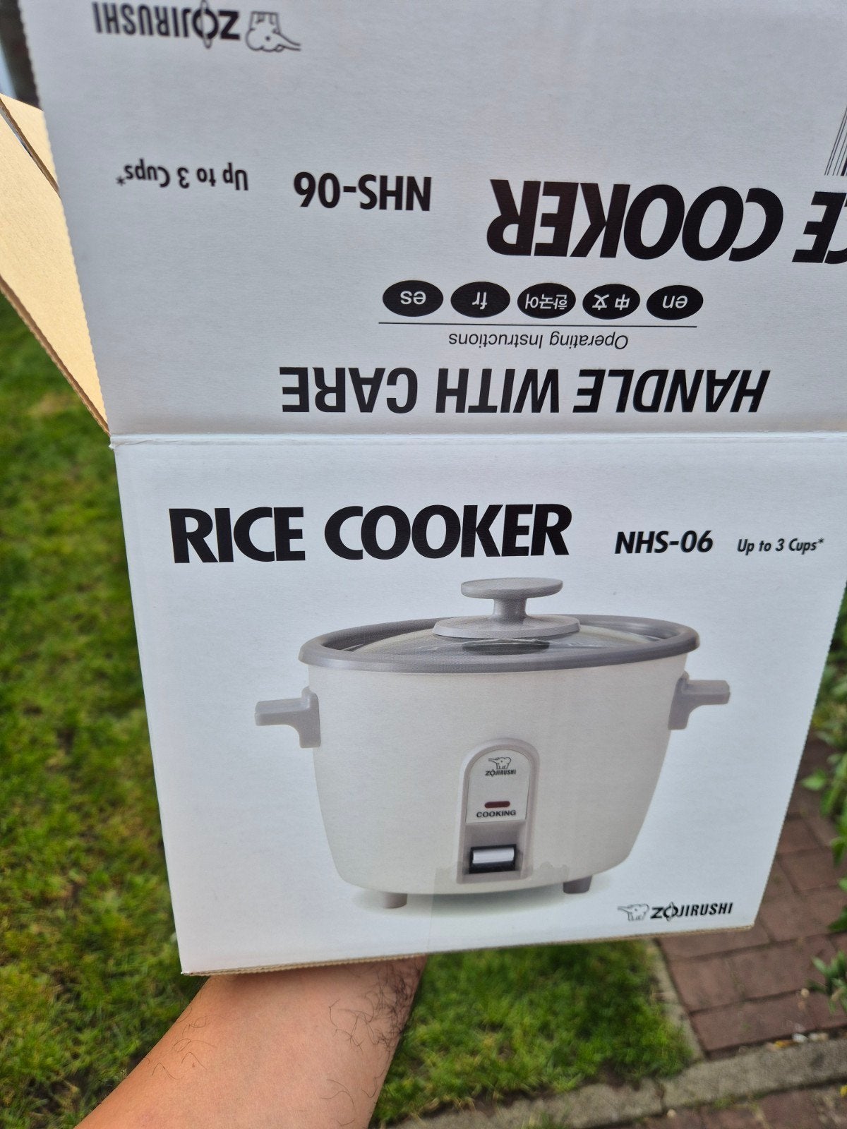 Zojirushi NHS-06 Rijstkoker - Nieuw in doos, Witgoed en Apparatuur, Ophalen of Verzenden, Nieuw