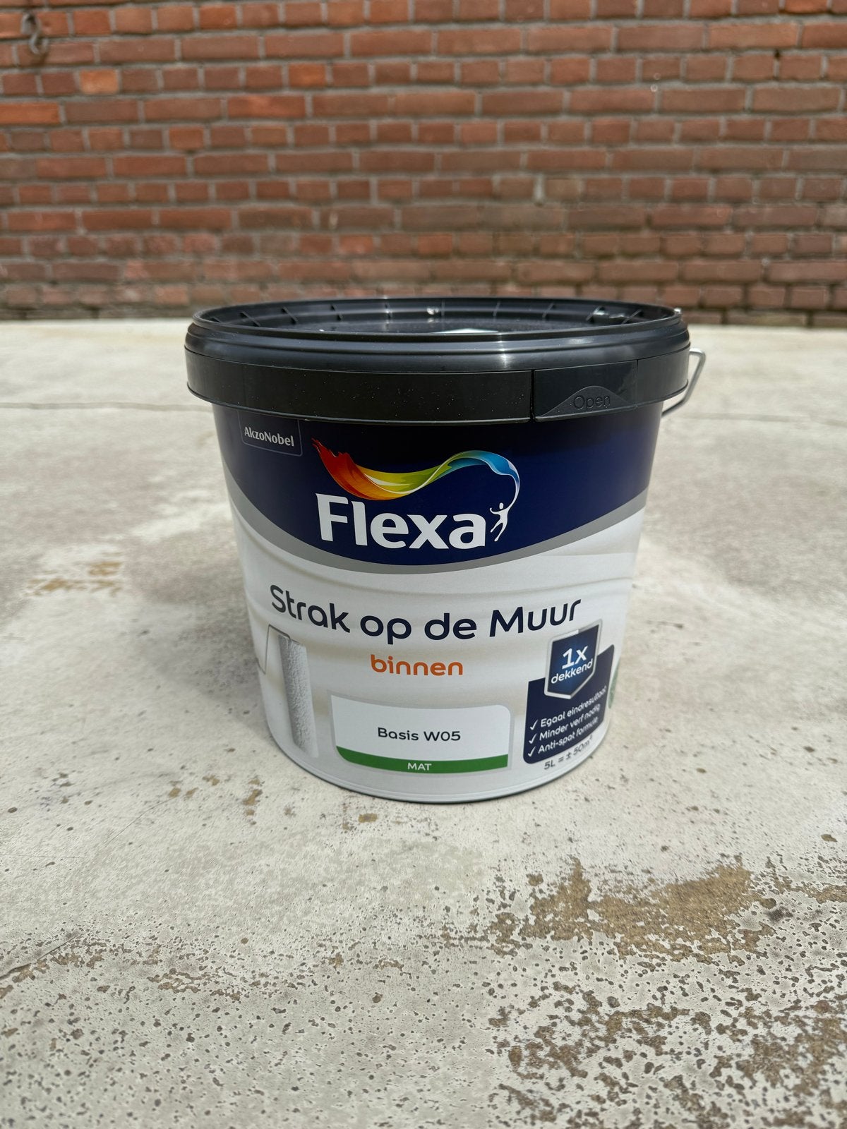 Flexa Muurverf Marram Grass 5L, Ophalen, Minder dan 5 liter, Groen, Verf