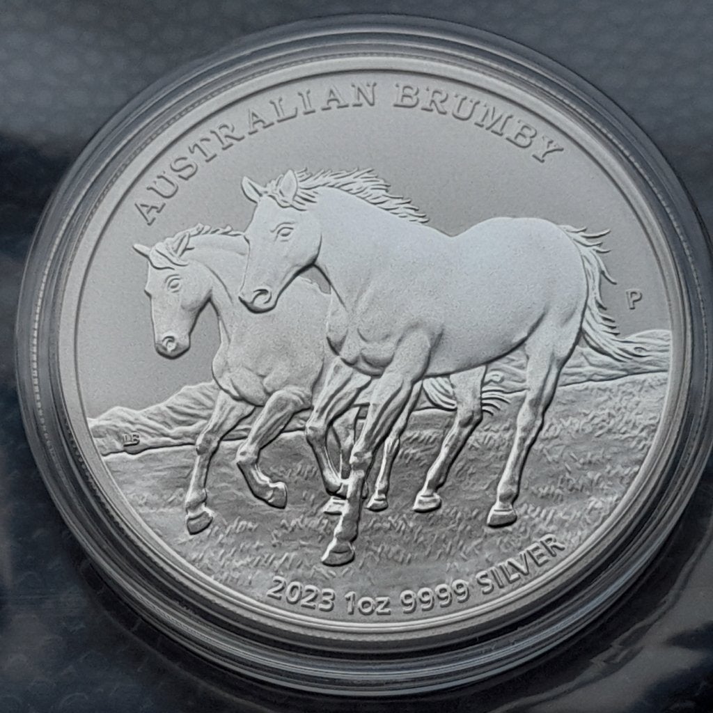 2023 Australia 1 oz silver Brumby Horse BU, Ophalen of Verzenden