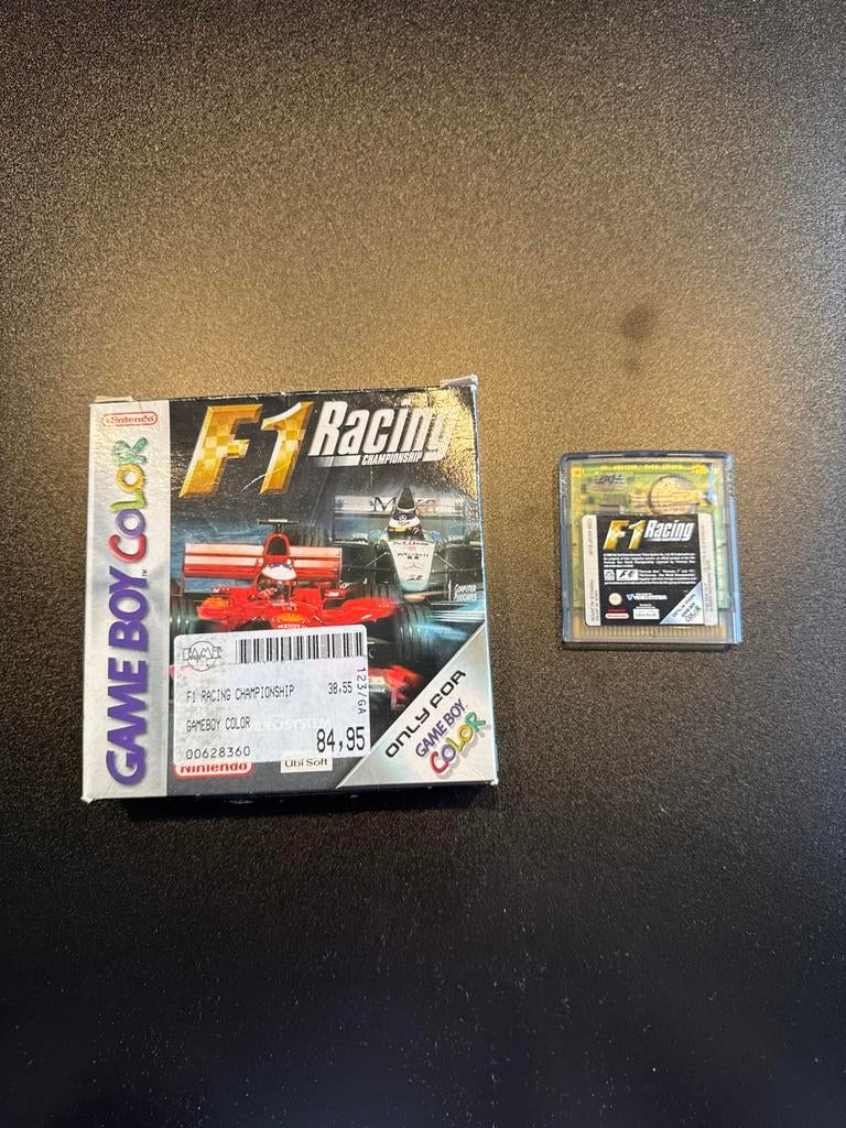 F1 Racing Championship Game Boy Color, Spelcomputers en Games, Games | Nintendo Game Boy, 1 speler, Ophalen of Verzenden, Gebruikt