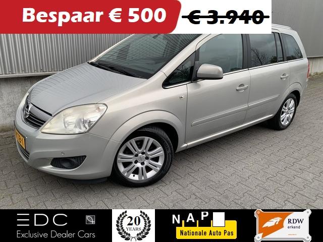 Opel Zafira 1.8 Cosmo Navi | PDC | Cruise | Climate Control, Auto's, Voorwielaandrijving, Gebruikt, 4 cilinders, 750 kg