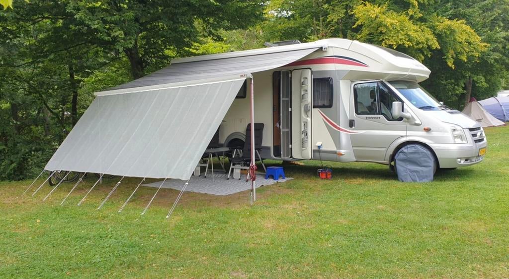 Complete Challenger Genesis 54 Camper - 2011/ enkele bedden, Caravans en Kamperen, Campers, Chemisch toilet, Ford, 7 tot 8 meter