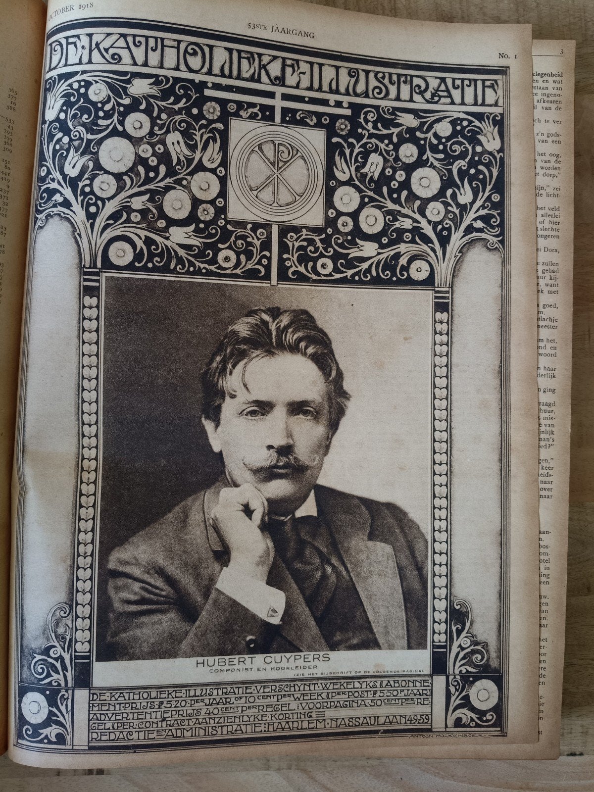 De Katholieke Illustratie - 53e Jaargang (1918-1919), Boeken, Tijdschriften en Kranten, Ophalen of Verzenden