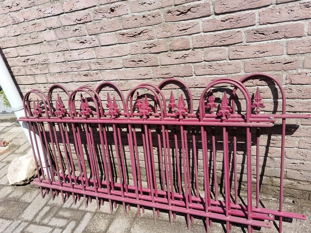 sier hekwerk, Ophalen, Gebruikt, IJzer, Sierhekwerk