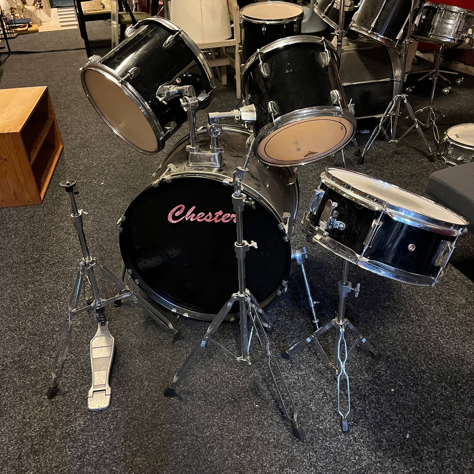 Drumstel chester? Gratis, Drumkit, Gebruikt, Drumstel, Chester