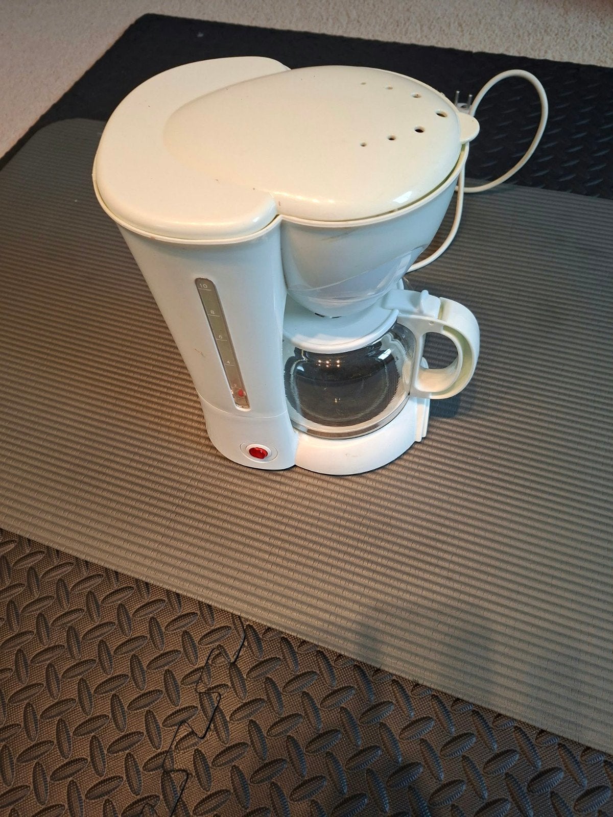 Princess Koffiezetapparaat - Wit, Ophalen, Gebruikt, Koffiemachine, Gemalen koffie