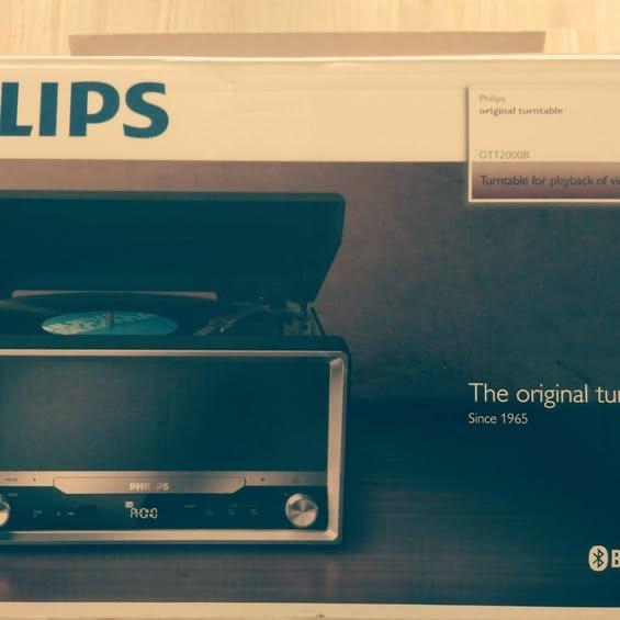 Philips originele platenspeler OTT2000B, Audio, Tv en Foto, Platenspelers, Ophalen, Nieuw, Platenspeler, Philips