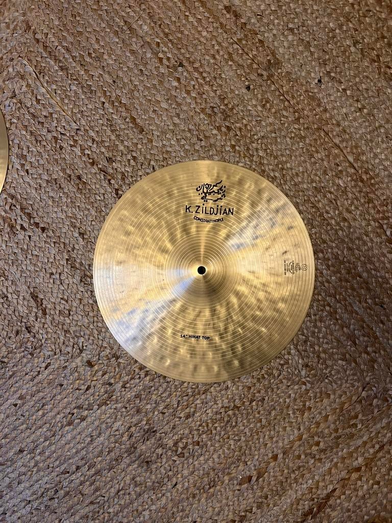 Zildjian 14" K' Constantinople Hi-Hat, Ophalen of Verzenden, Zo goed als nieuw, Drums of Percussie
