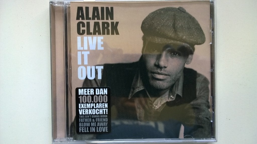 Alain Clark - Live It Out, Ophalen of Verzenden, Zo goed als nieuw