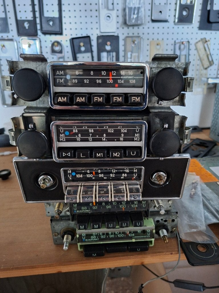 oldtimer radio Blaupunkt Becker Philips Bluetooth onderdelen, Verzenden, Gebruikt