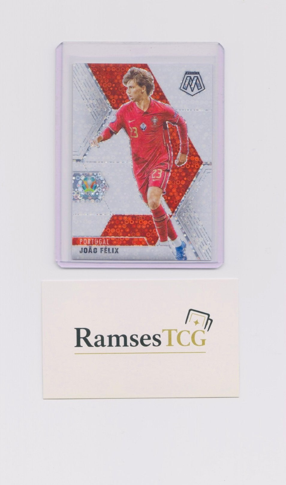 João Félix Panini Mosaic UEFA Euro 2020 Mosaic /25 Bookend, Ophalen of Verzenden, Zo goed als nieuw, Plaatje
