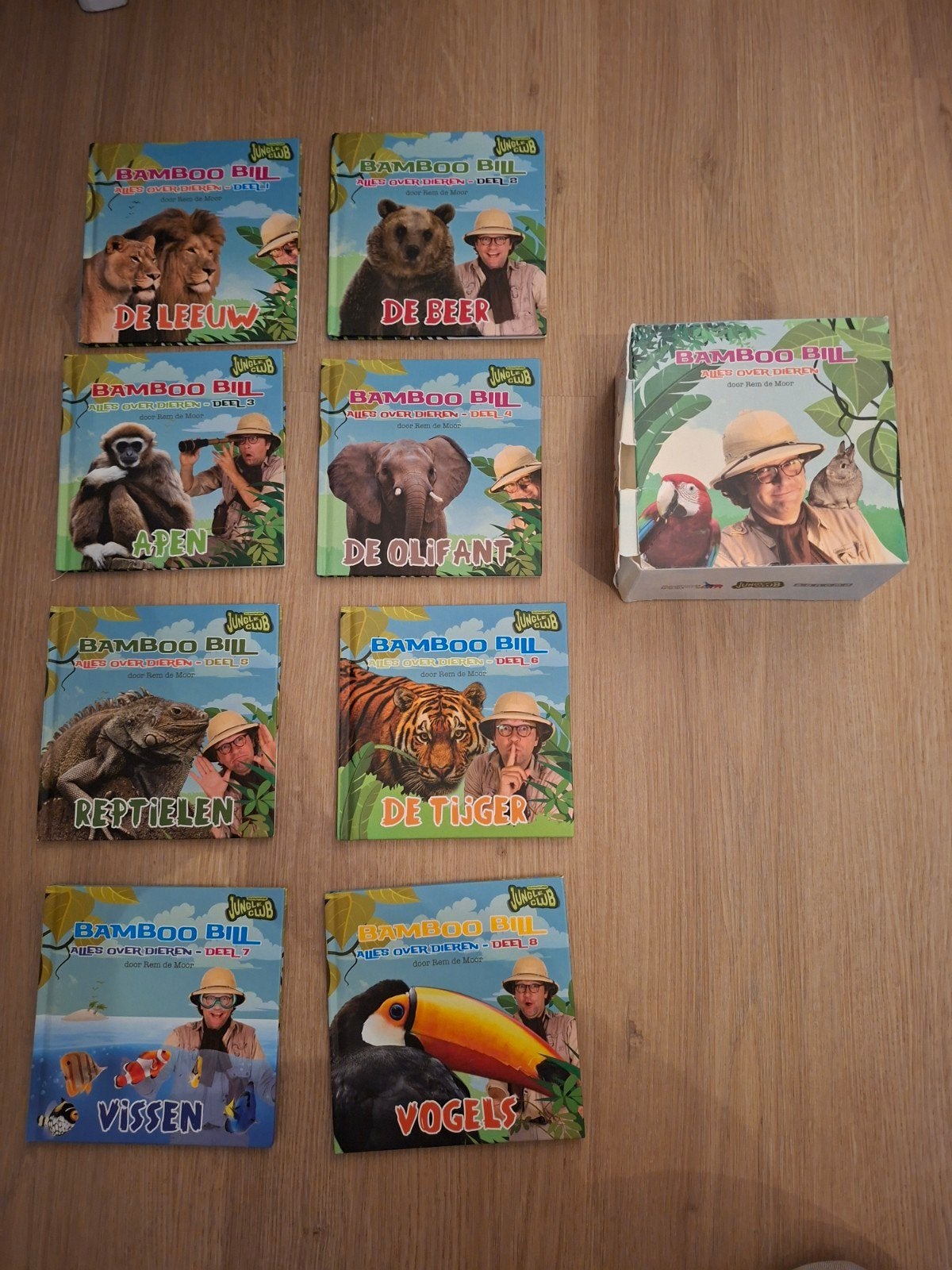Jungle club boekjes Bamboo Bill 1 t/m 8
(Ouwehands Dierenpar, Boeken, Ophalen of Verzenden