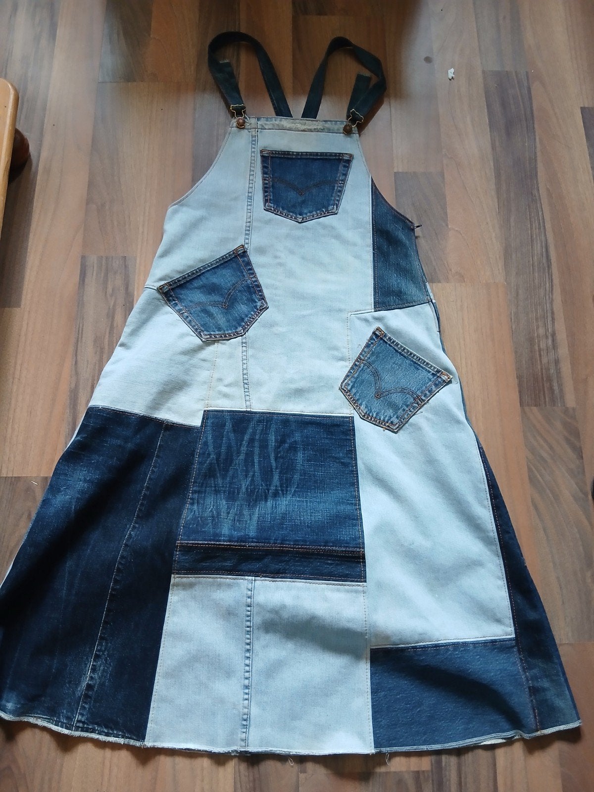 Super gave spijkerjurk, Maat 38/40 (M), Blauw, Ophalen of Verzenden, Zo goed als nieuw