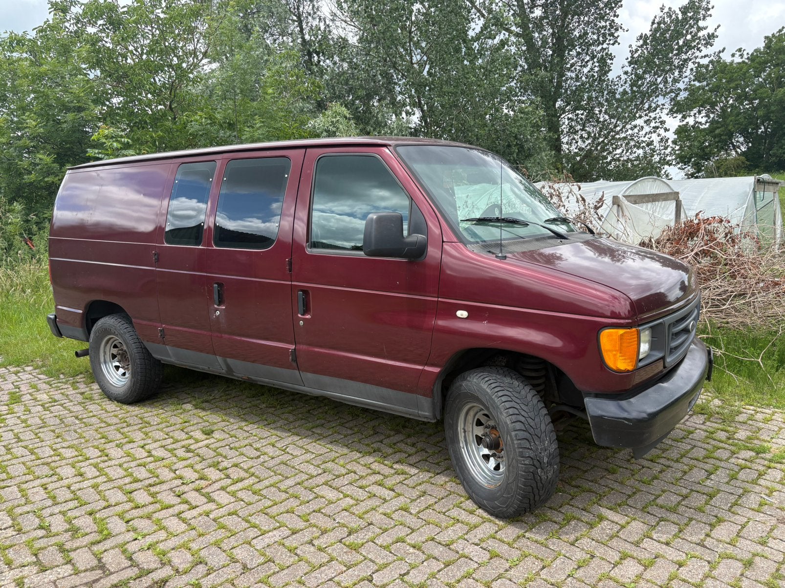 Ford E250 econoline V8 LPG APK bak defect, Auto's, Euro 5, 8 cilinders, 700 kg, 3000 kg