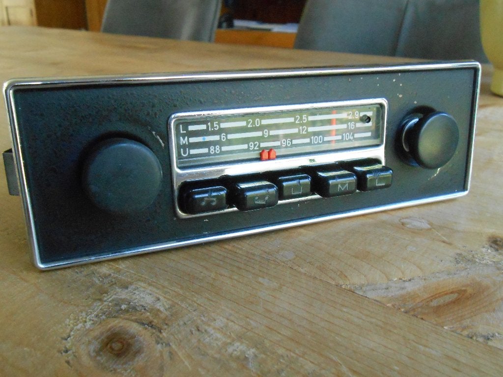 blaupunkt vw embden fm 12v fabrieksradio! vw kever, Ophalen of Verzenden, Nieuw