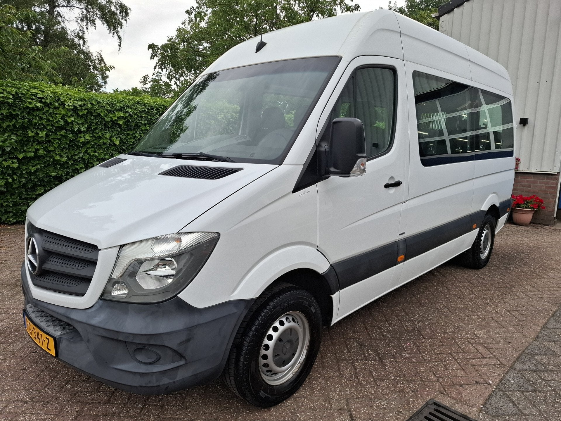 Mercedes-Benz Sprinter 314 2.2CDI 36295.- INCL BTW 9-PERSOON, Auto's, 13 km/l, Gebruikt, Wit, Origineel Nederlands