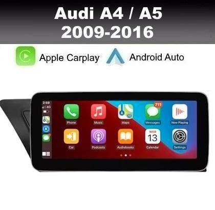 Audi A4 A5 B8 navigatie android 14 apple carplay androidauto, Auto diversen, Ophalen of Verzenden, Nieuw