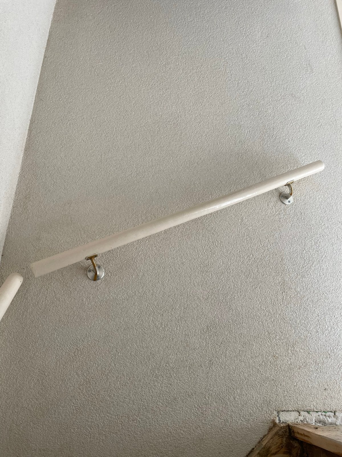 Witte trapleuning - Diverse lengtes beschikbaar, Ophalen, Gebruikt, Hout, Overige typen