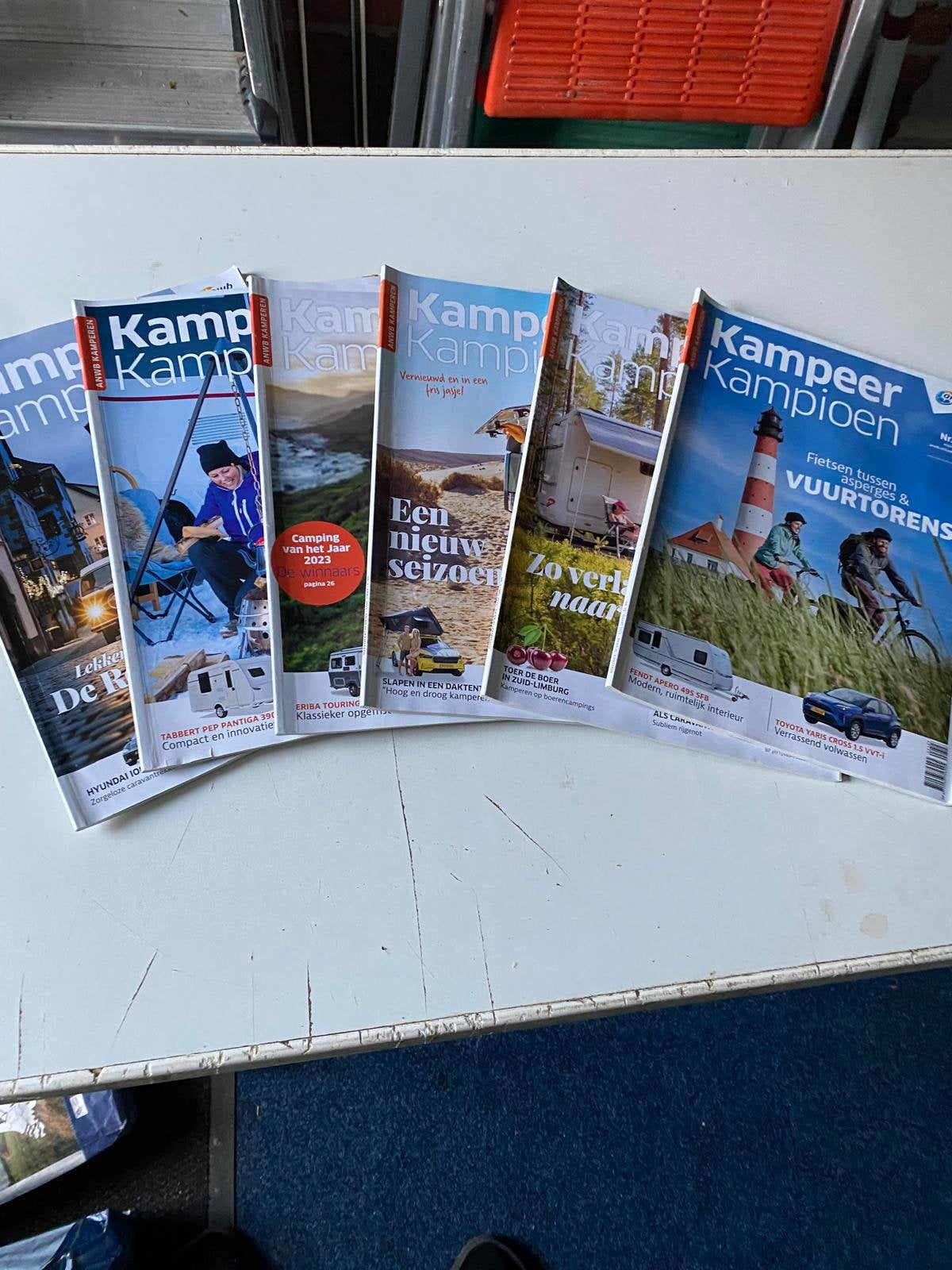 KCK jaargangen 2013/2023, Ophalen, Zo goed als nieuw