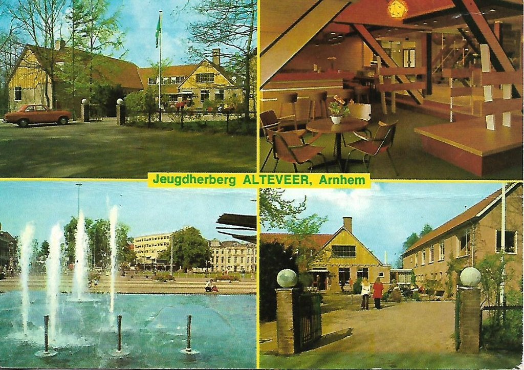 Arnhem- -4-luik., Verzamelen, Ansichtkaarten | Nederland, Verzenden, 1960 tot 1980, Gelopen, Gelderland