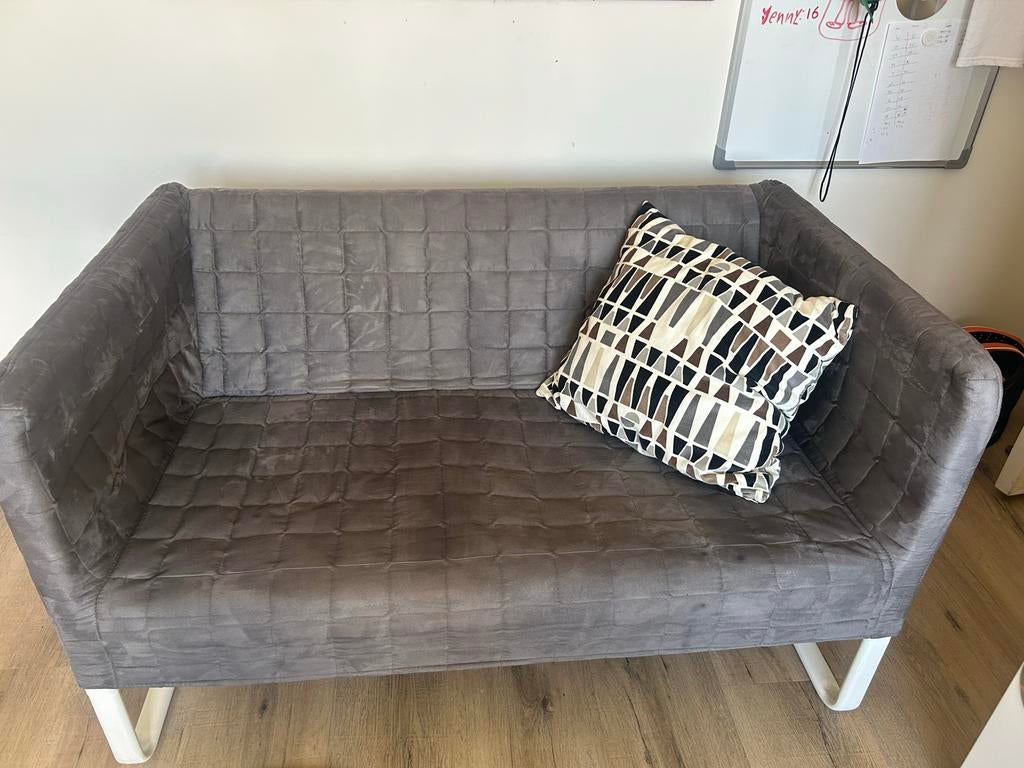 Bankje met kussen, Ophalen, Gebruikt, Minder dan 75 cm, Tweepersoons