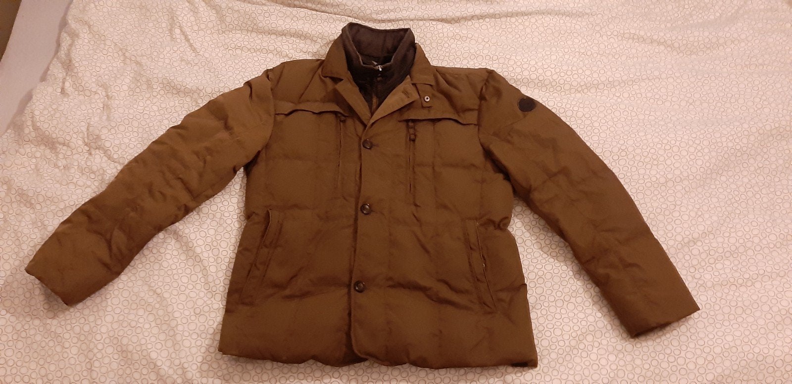 Bruine winterjas, Kleding | Heren, Jassen | Winter, Maat 52/54 (L), Stones, Bruin, Ophalen of Verzenden