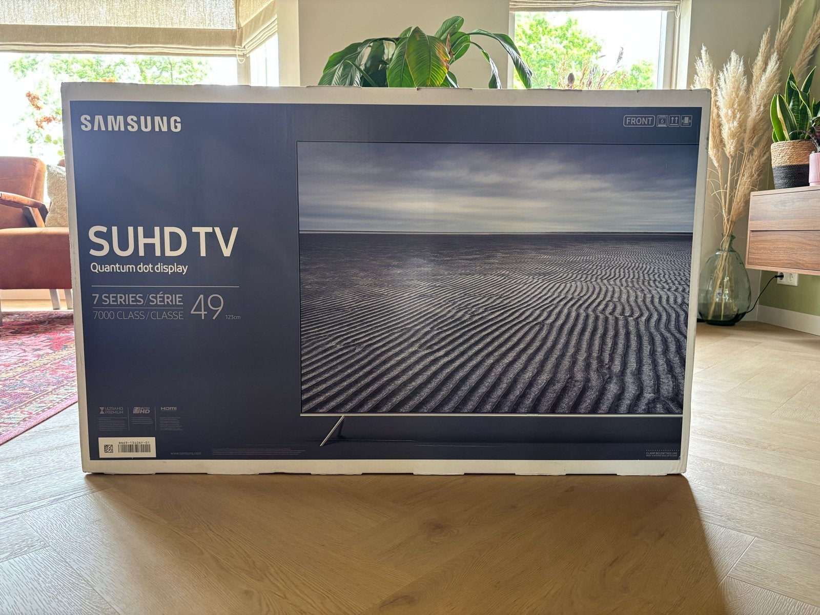 Samsung UHD Smart TV 49 inch 7000-serie (UE49KS7000), Ophalen, Zo goed als nieuw, 100 Hz, Samsung