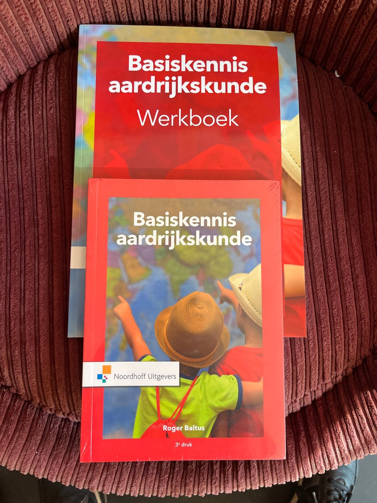 Basiskennis aardrijkskunde Werkboek + Boek - Roger Baltus, Boeken, Ophalen of Verzenden, Gamma, Nieuw, HBO