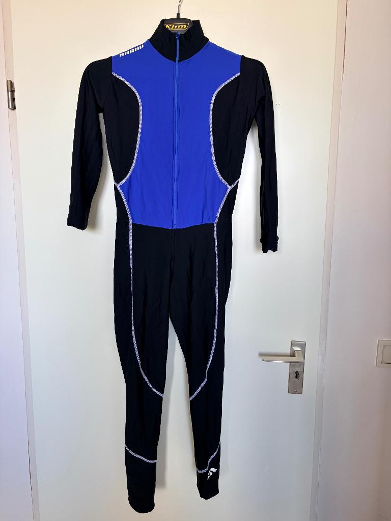 schaatspak - maat M, Kleding | Heren, Sportkleding, Nieuw, Overige typen, Maat 52/54 (L), Blauw, Ophalen of Verzenden